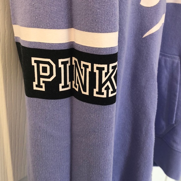 Pink Victoria’s Secret 1/4 Zip Sweatshirt - Picture 2 of 6